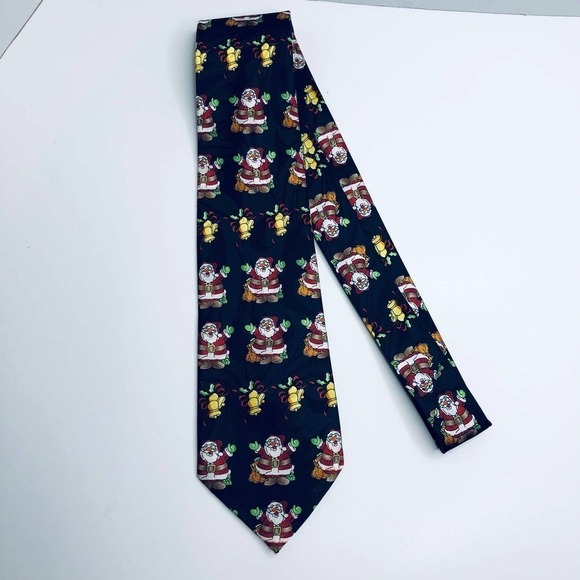 Santa Tie Fratello Mens Tie Santa Clause - Picture 1 of 5